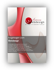 Webdesign Hansu - Fragebogen